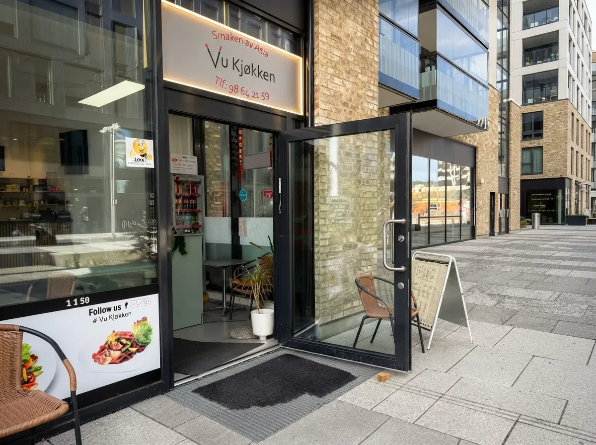 Vu Kjøkken restaurant på Lørenveien Oslo